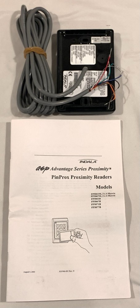 Indala FP5061B/10022K01 Keypad Proximity Reader