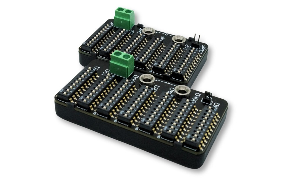 7 Decade Resistance & 6 Decade Capacitance Board/Box Combo (with Cover)