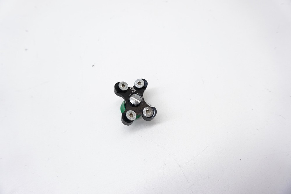 Kite Holeshot Start Device Button Green Black Aluminum #3 M33