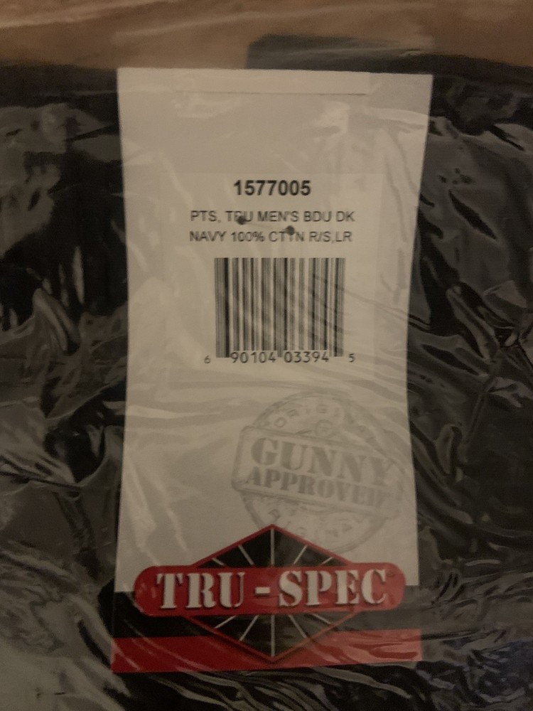 Tru-Spec BDU Pants 1577005 - Navy - Size LR