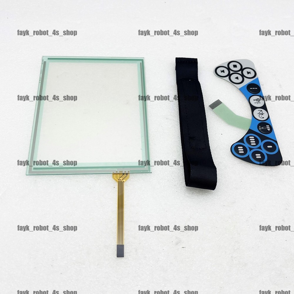 For DSQC679 ABB IRC5 teach pendant Touch panel+membrane+hand strap new in stock