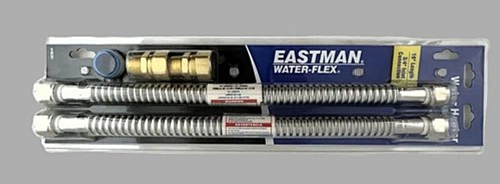 Water heater installation kit 3/4" x 18" Eastman Water-flex 48281