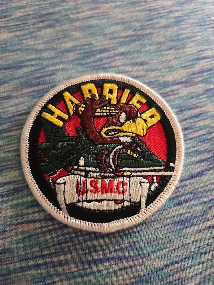 US Marine Corps - Harrier Embroidered Patch