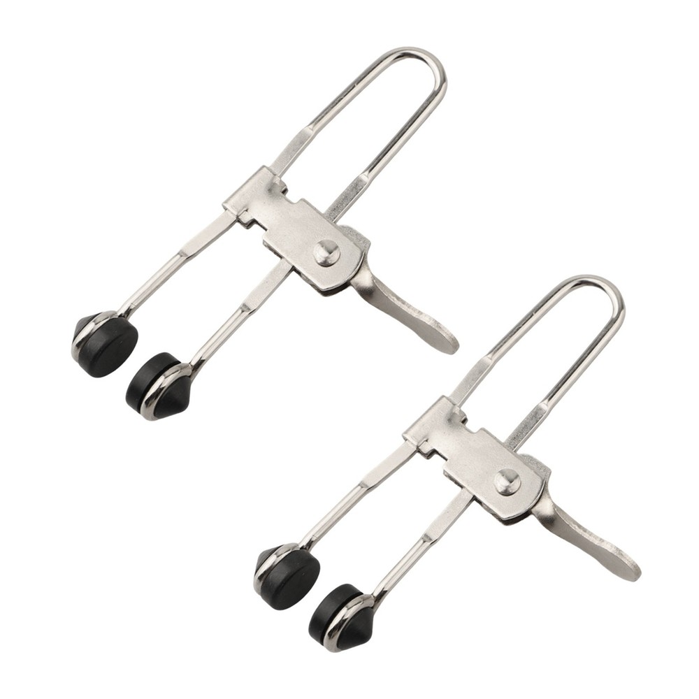 Dual Functionality 2pcs Robust Lever Action Clips for Secure Tile Placement