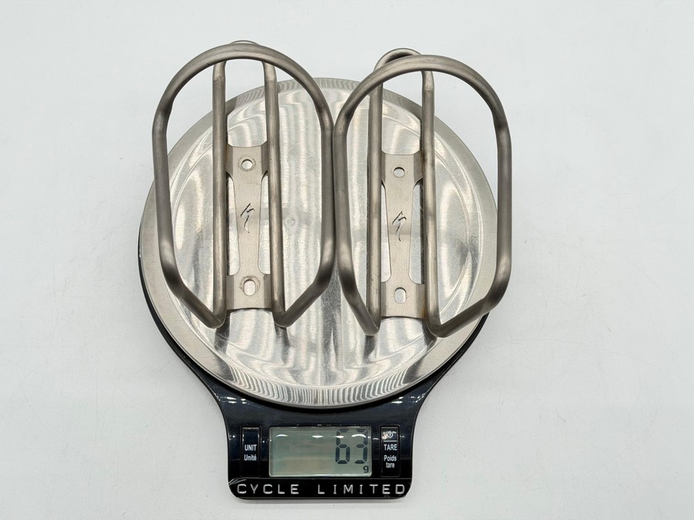 Specialized Titanium Water Bottle Cage Pair (2) - Very Rare!!
