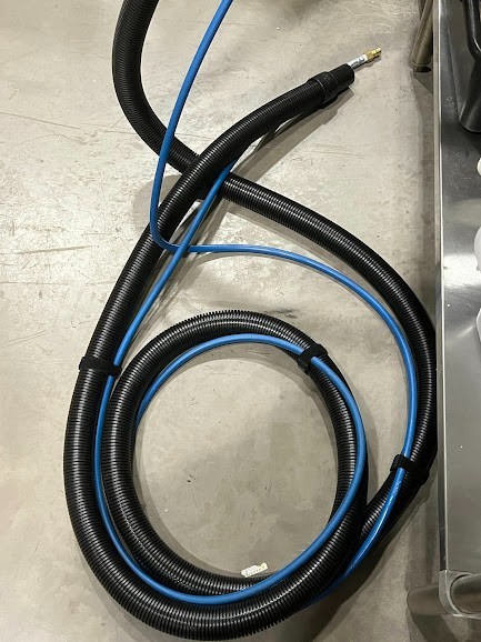 Lavex 25' External Vacuum and Solution Hose Set.