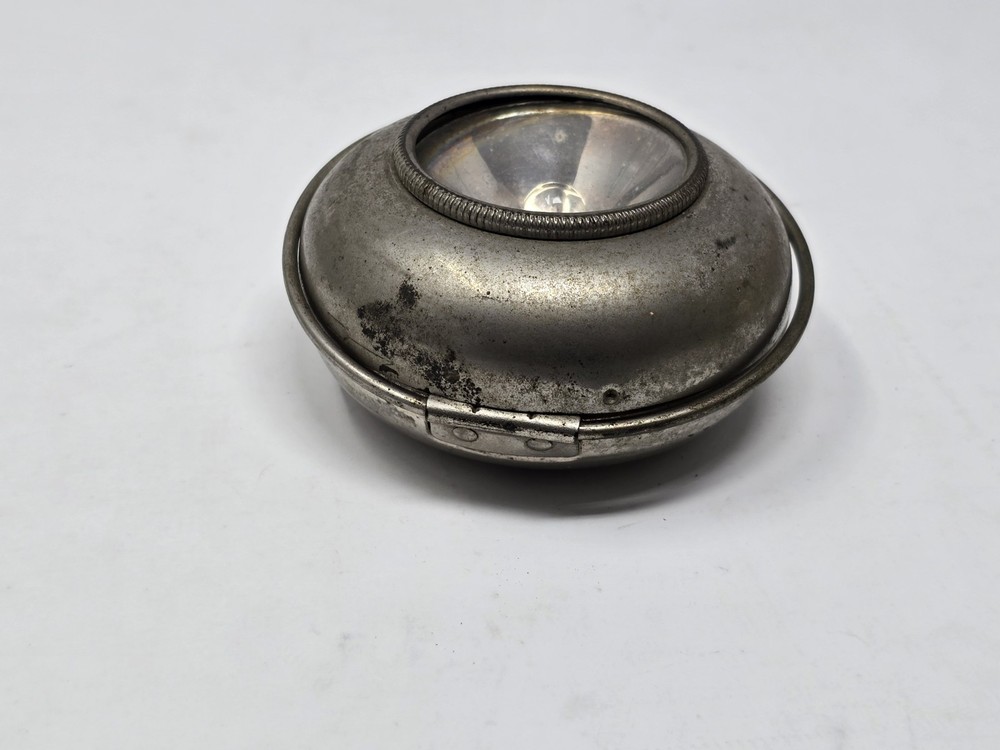 Vintage Chase Brass Co “BOMB” Mining Flashlight