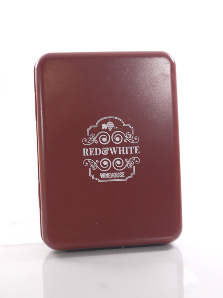 2 Brookstone Compact Wine Accessories 9PCS Kit NO CLEAR BOX