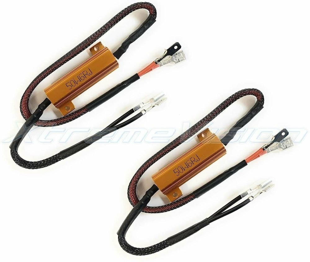 XtremeVision LED Anti Flicker Resistor  Decoder Error Free (1 Pair) - H1 / H3