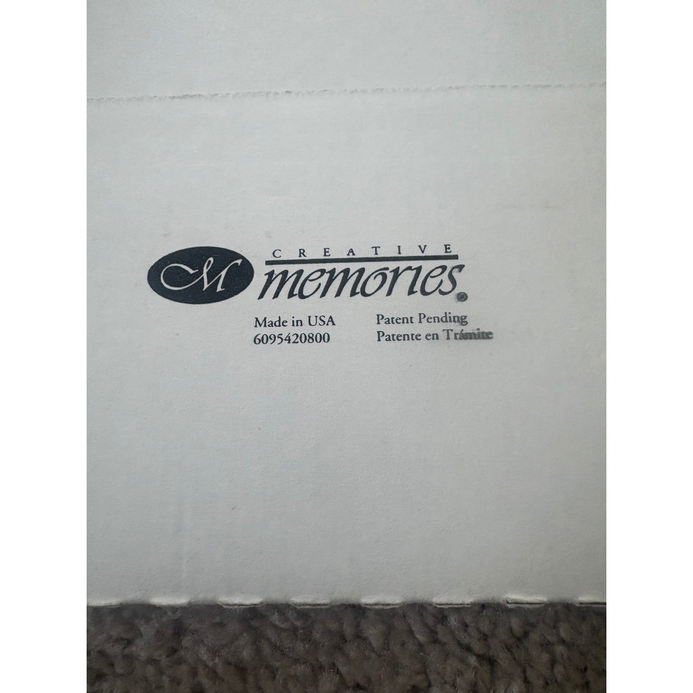 Creative Memories Custom Cutting System 12 Inch Cutting Patterns Tool