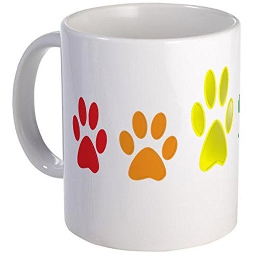 11oz mug Rainbow Pride Paws