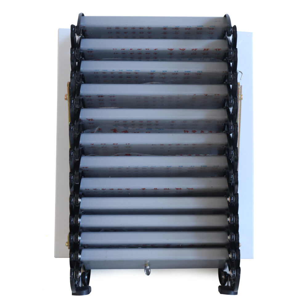 12 Steps Wall Mounted Folding Ladder Loft Stairs White Attic Steps Pull Down