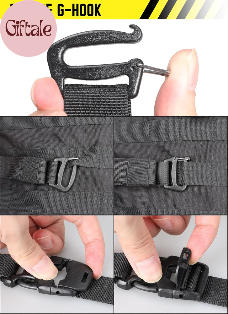 Molle Backpack Straps Tactical Rush Tier System Molle Attachment for Tactical Mi