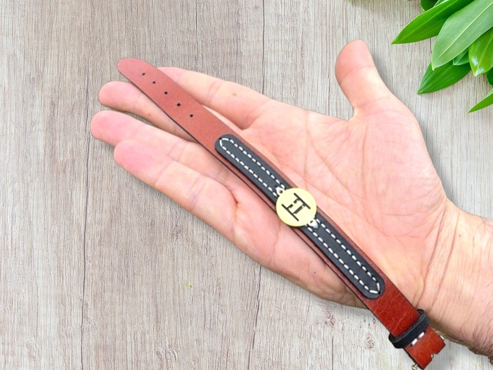 DIGITAL VECTOR FILE, leather bracelet - #37