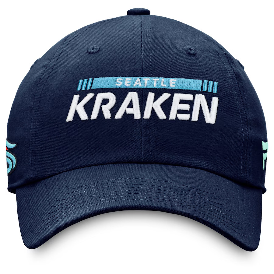 Seattle Kraken Fanatics Authentic Pro Rink Adjustable Hat