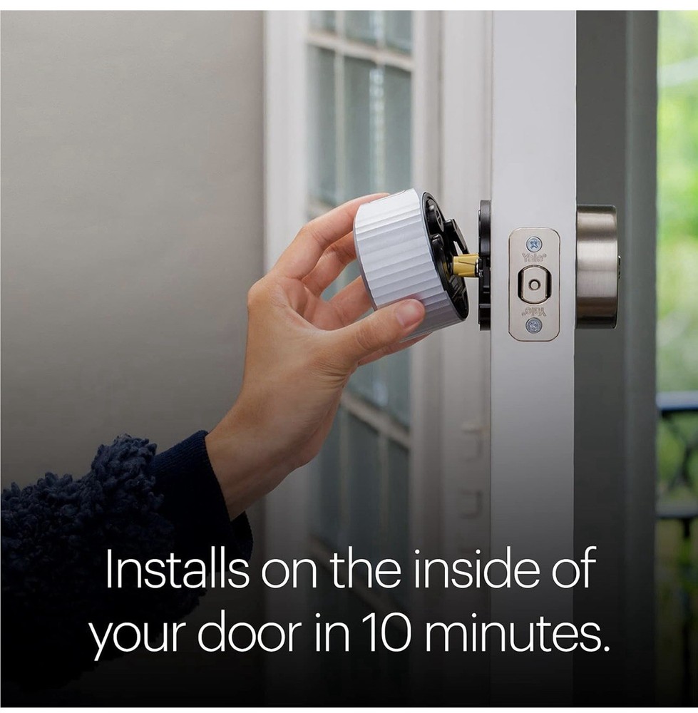 August Smart Lock Pro with Connect Wi-Fi Bridge - Silver