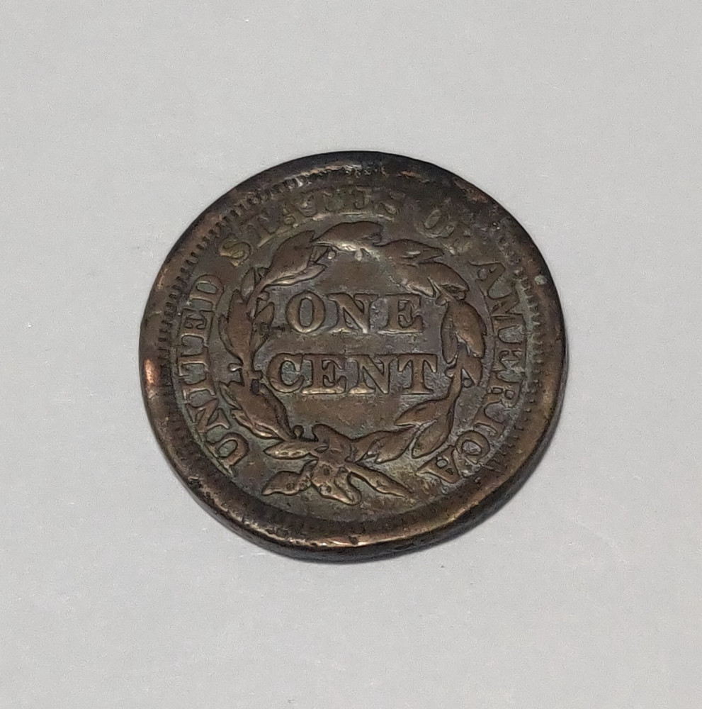 1856 LARGE CENT UPRIGHT 5