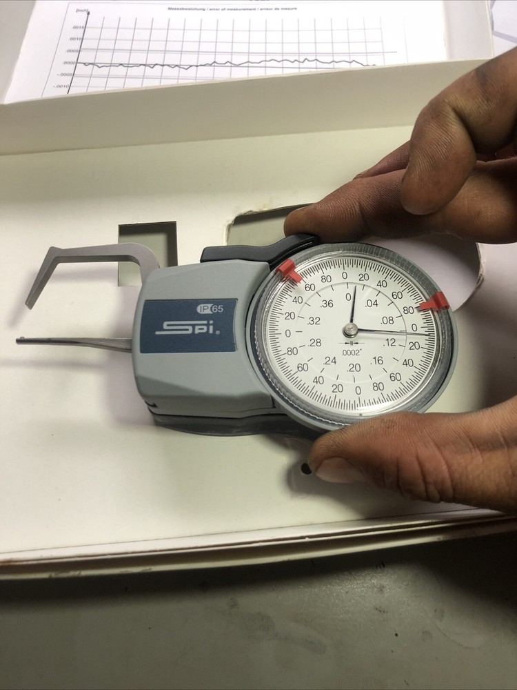 Spi 15-527-5 0-.4” .0002” Spring Caliper