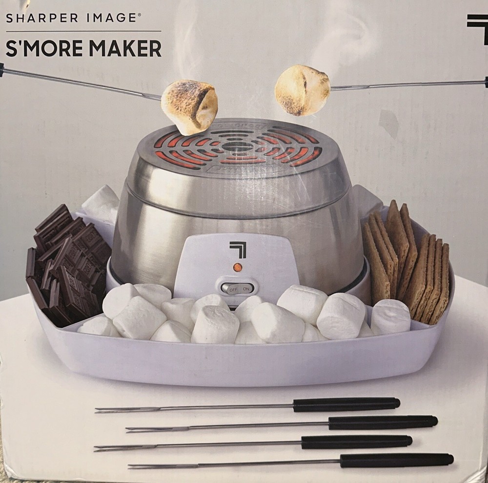 Sharper Image Electric Tabletop S'mores Maker - Gray