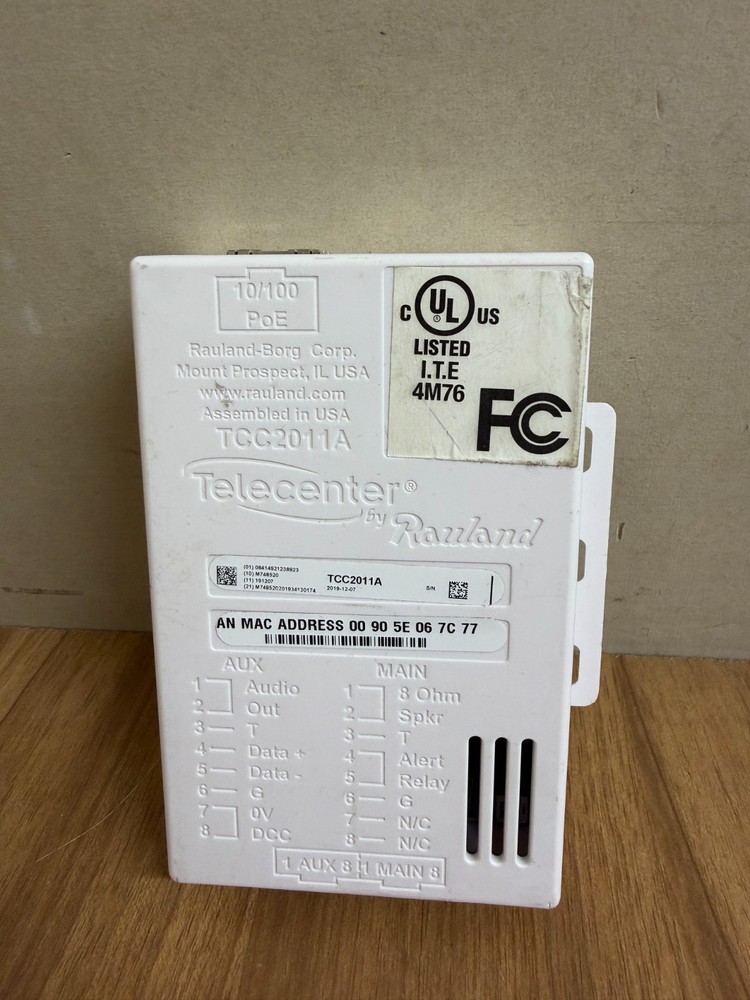 Rauland TCC2011a IP Module for PA System