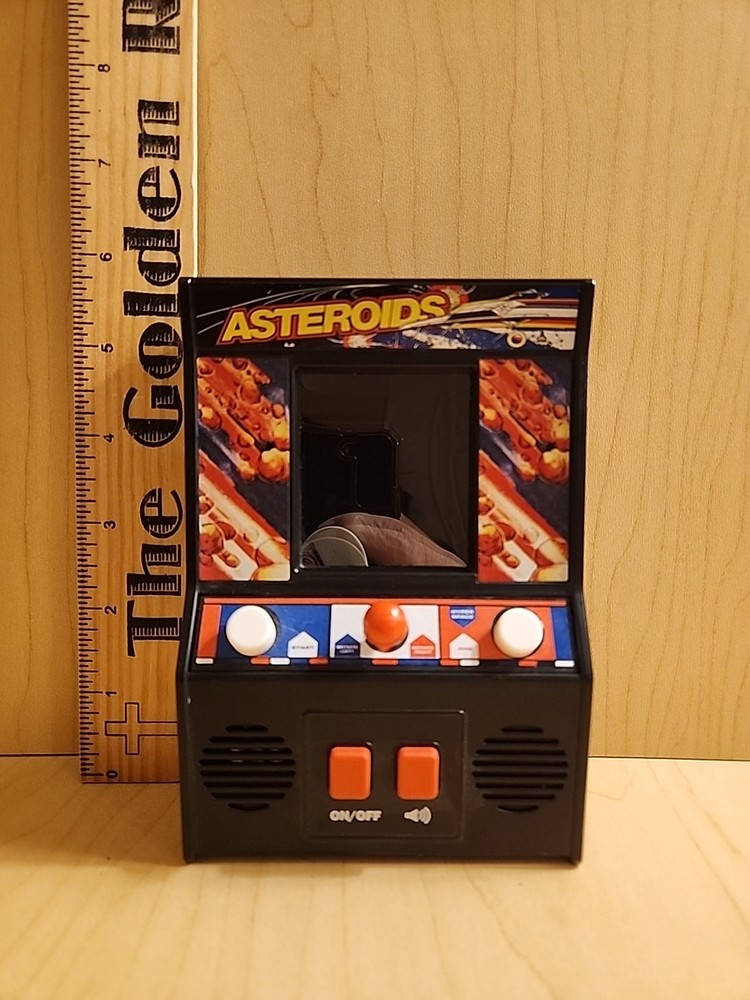 Atari Interactive Asteroids 1979 Mini Arcade Electronic Handheld Game Works