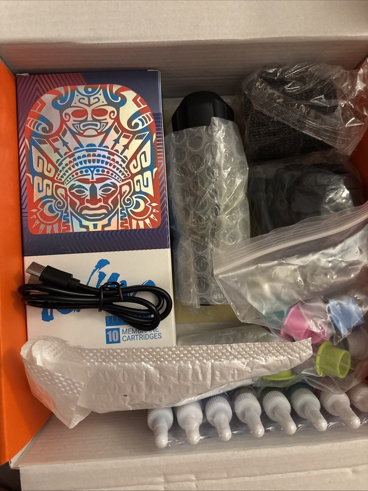 Tattoo Kit for Beginners Wireless Pen Machine with Power Supply and Needles
