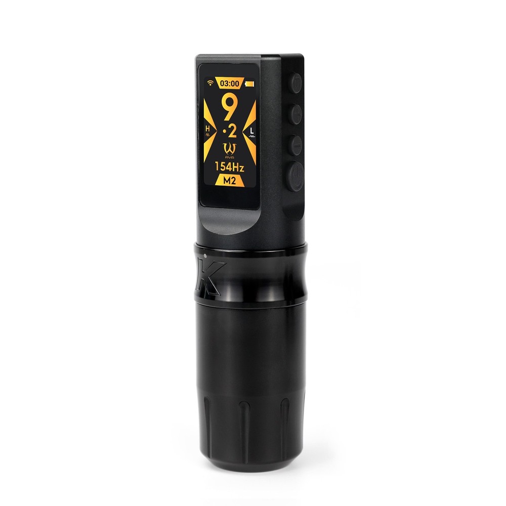 Ava UNI-K Wireless Tattoo Pen – 2.5–5.0mm Adjustable Stroke