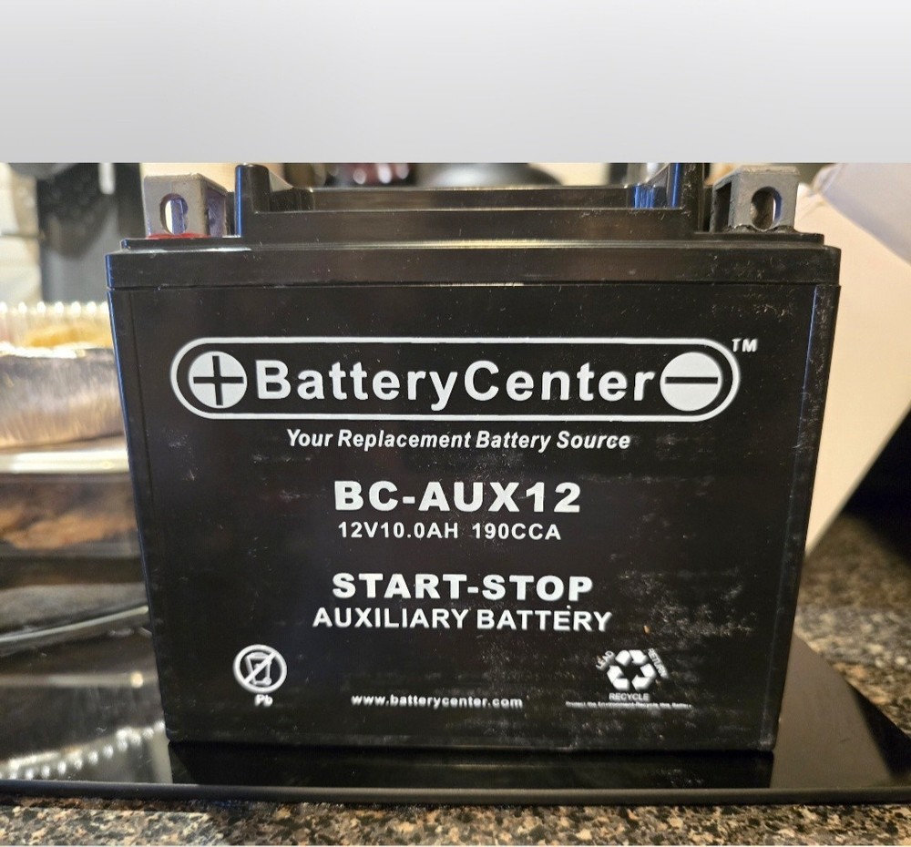 POWER SONIC REPLACEMENT START STOP AUXILIARY BATTERY 12V 190CCA