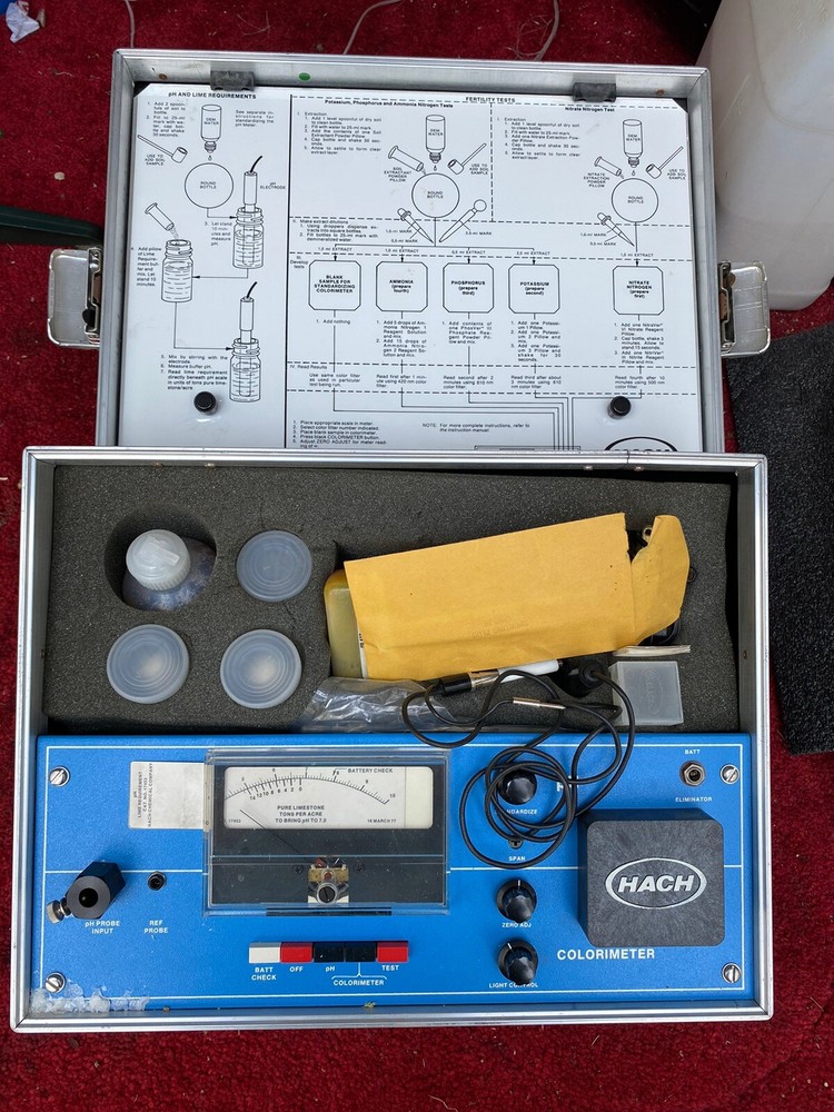 vtg Hach Soil Test Labratory