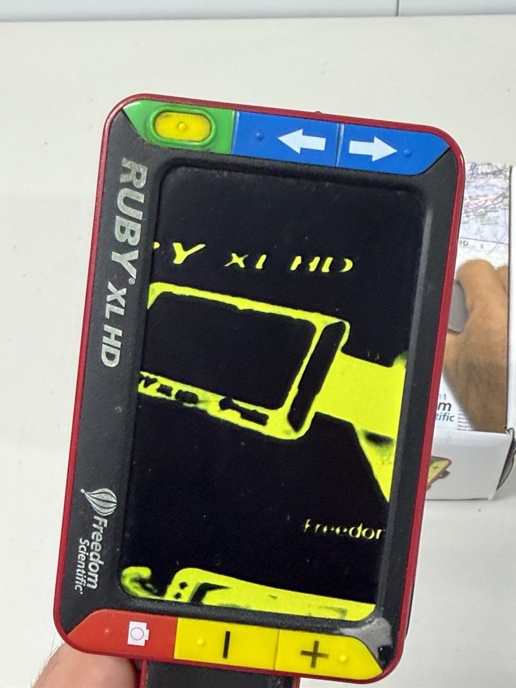 Freedom Scientific RUBY XL HD Handheld 5'' Video Magnifier - Tested - Read Desc!