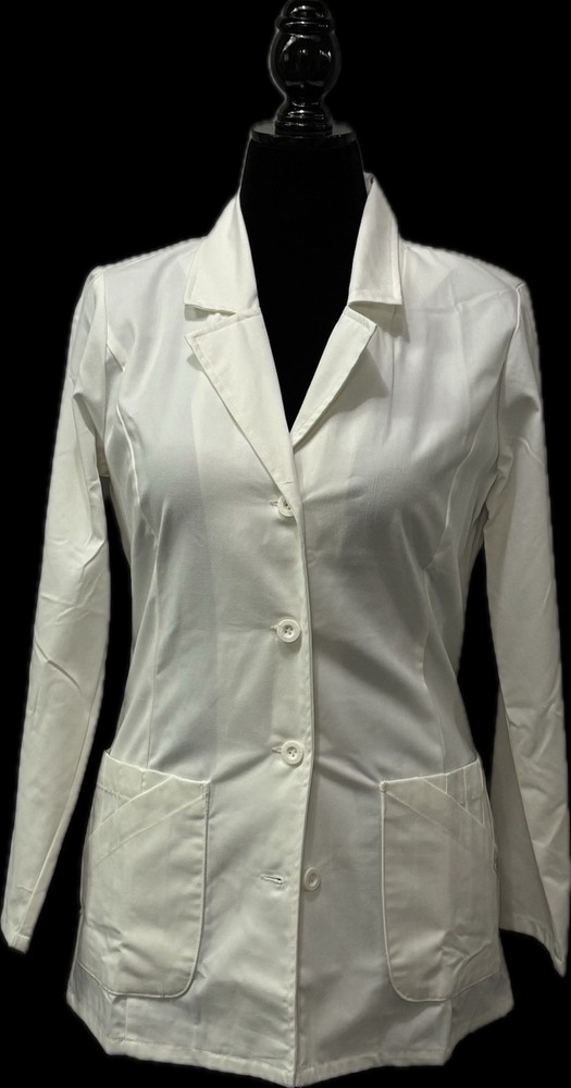 Dickies White (WHWZ) Size Small Lab Coat