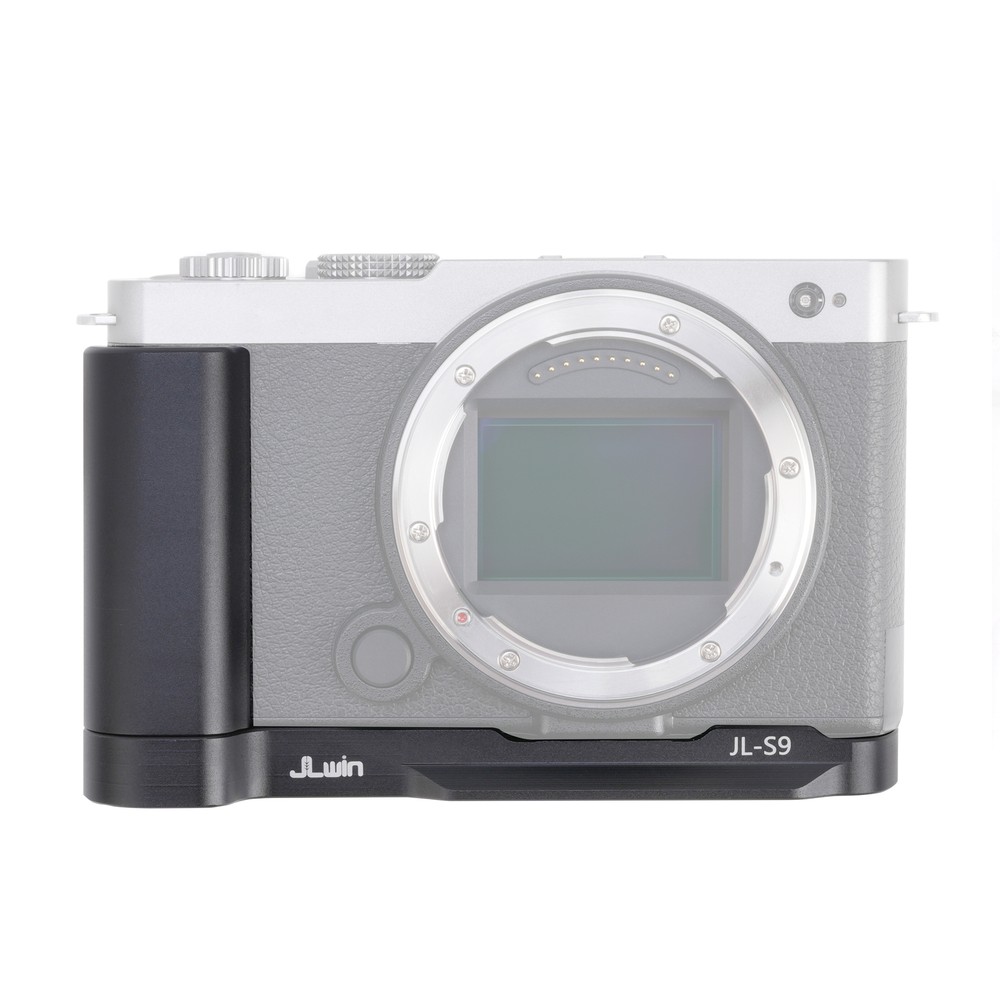 L-Shaped Handle Grip with Quick Release Plate for Panasonic Lumix S9 Camera