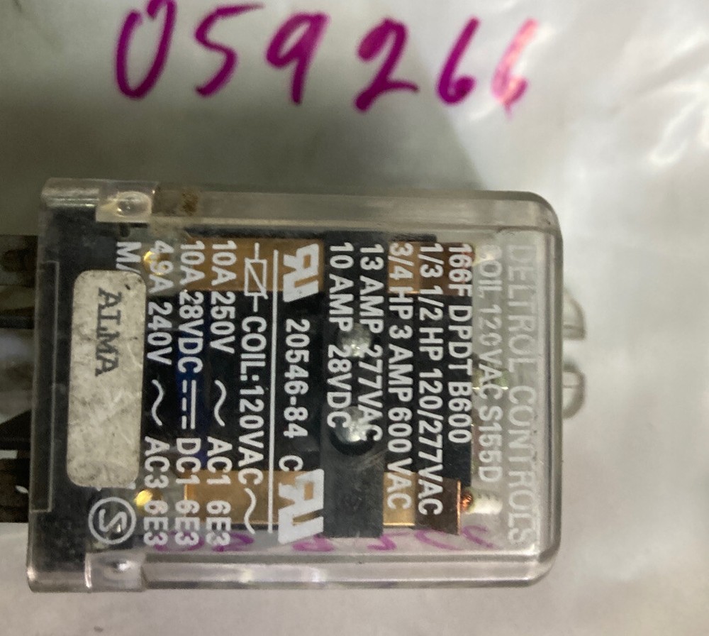 Miller, WELDER PARTS 059266 RELAY ASSEMBLY Used Tested