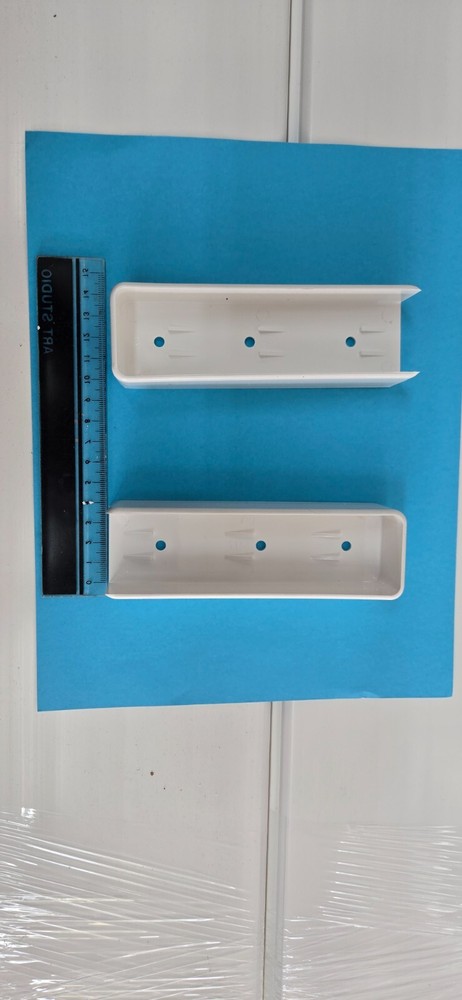 White Vinyl Rail Mount (single)