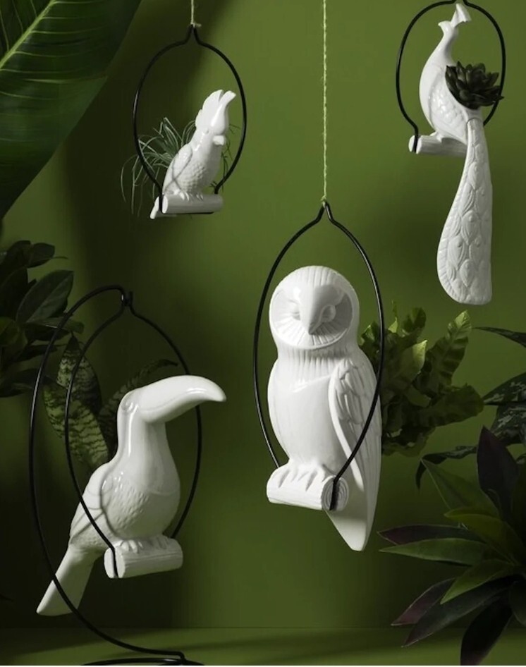 Owl Hanging Planter (2 pack)