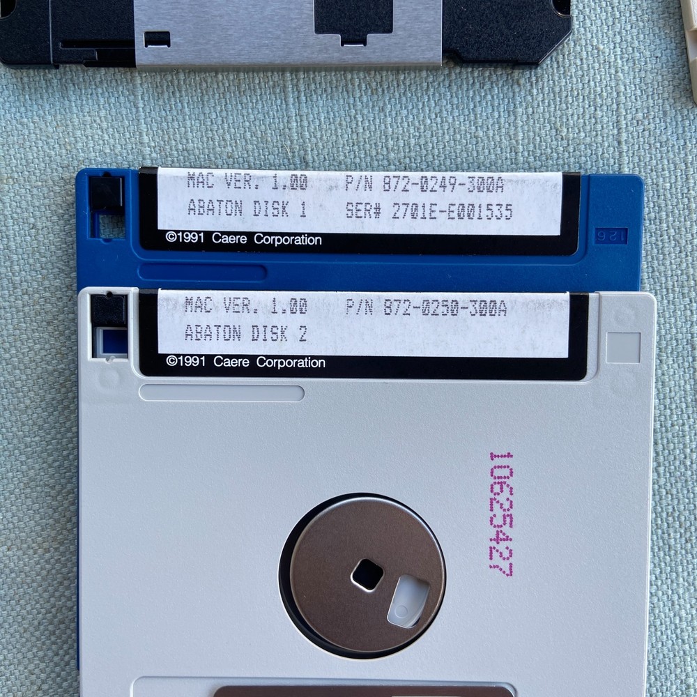 Computer Software Drivers CD Rom Pinnacle Micro RCD PC Anubis Caere Omnitype Aba