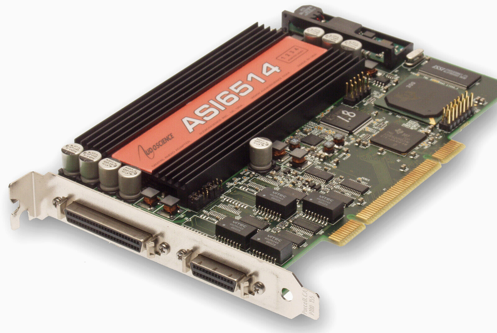 AudioScience ASI6514 Broadcast Multichannel AES/EBU Digital & Balanced Analog