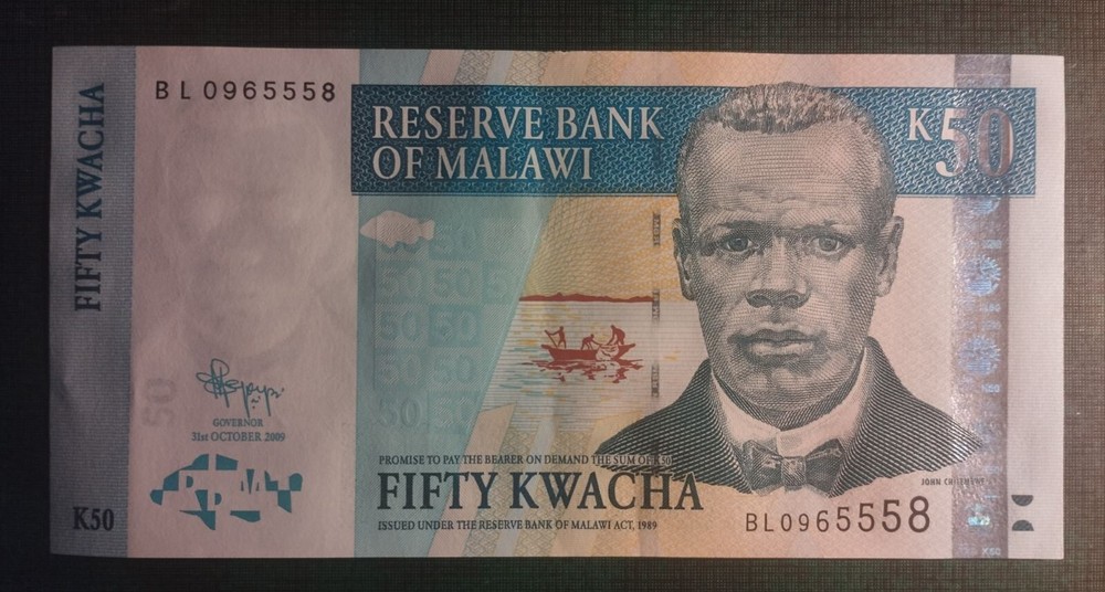 fifty kwacha bon 2009