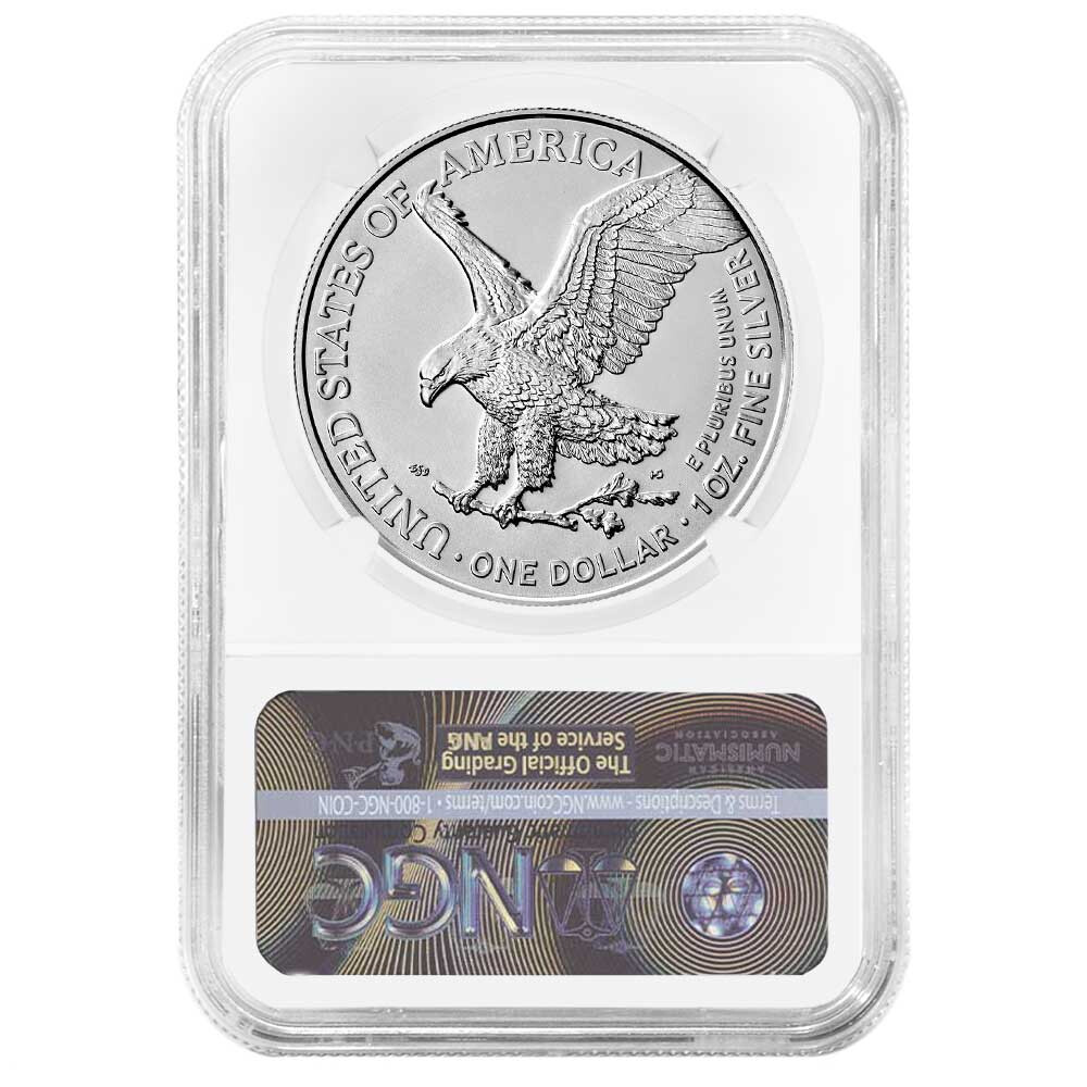 2022 $1 American Silver Eagle NGC MS69 ALS Label