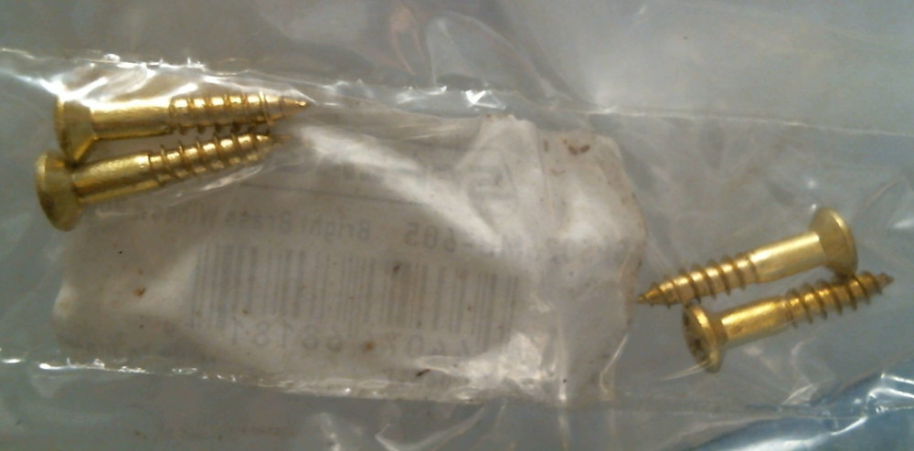 Schlage Bright Brass Window Pull (SPS026MB-605) FS