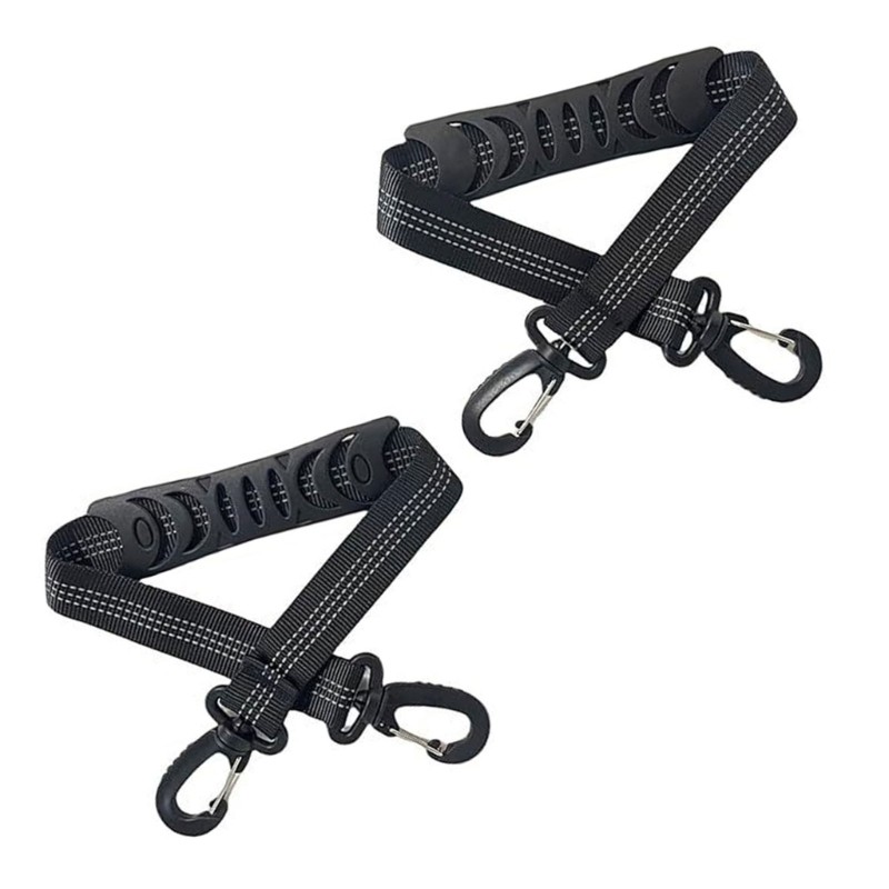 Adjustable Ski Boot Binding Straps for Easy Boot Organization Nylon Webbing 2pcs