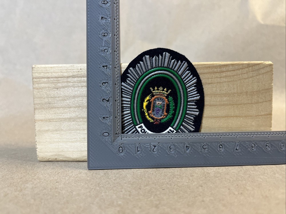 Spain Police Policia Local Rubber Backing Patch