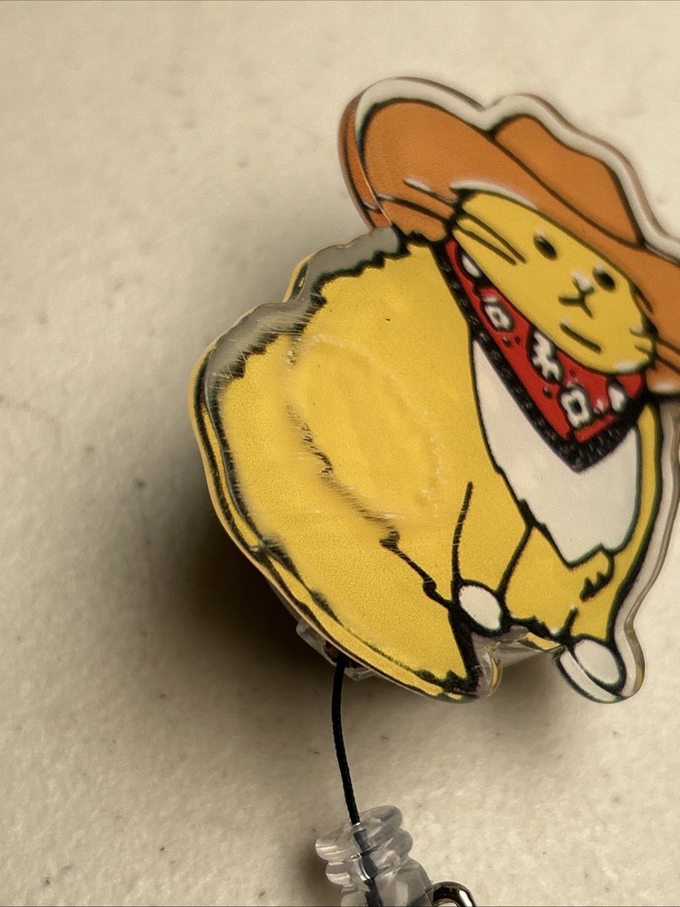 Cowboy Cat Retractable Lanyard **Read Description**