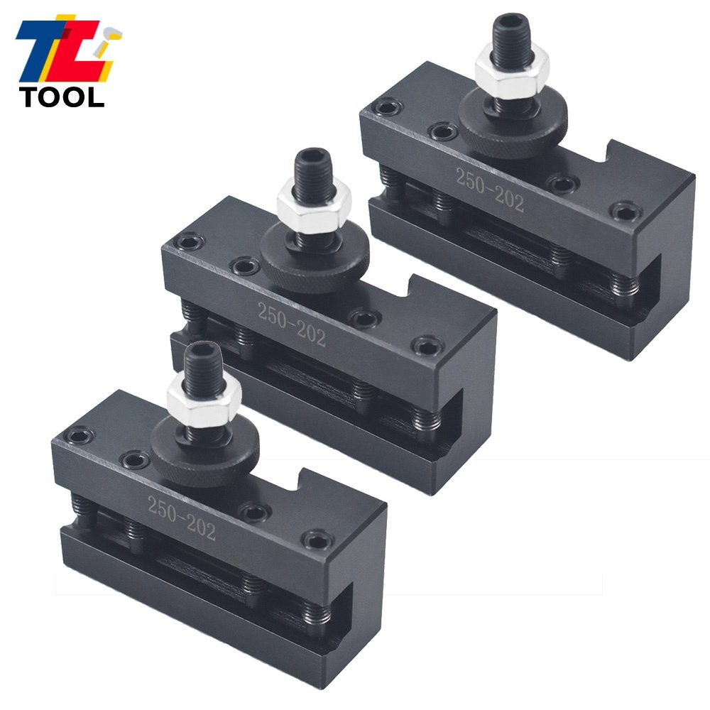 3×BXA #2 250-202 Quick Change Turning Facing  Boring Tool Post Holder