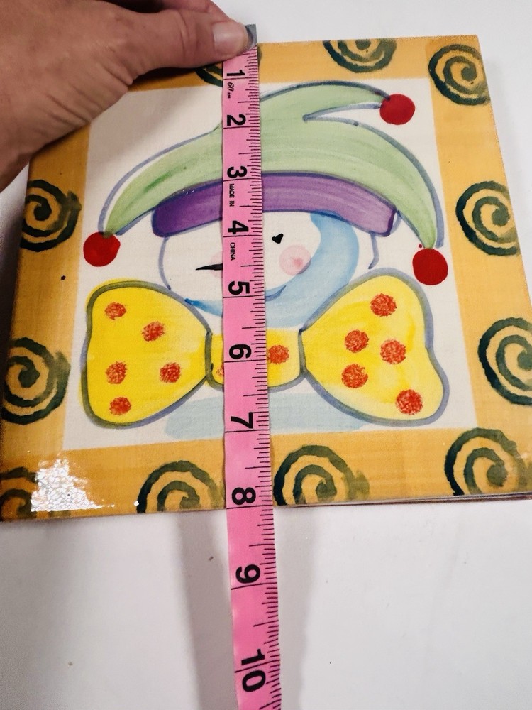 Marco e Cristina Tile Jester 7.75” X 7.75”