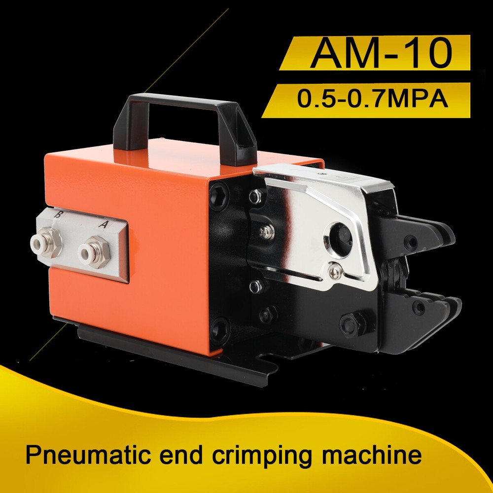 AM-10 Pneumatic Wire Terminal Crimping Machine Crimp Tool Air-Powered Crimper