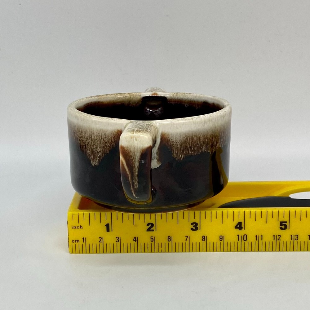 Pfaltzgraff Gourmet Brown Drip Open Sugar Bowl #22 - EUC