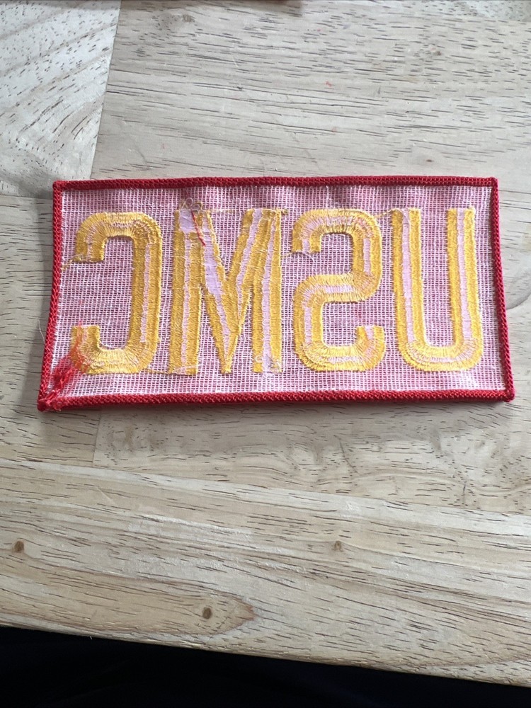 US Marine Corps - "USMC" Embroidered Patch. New