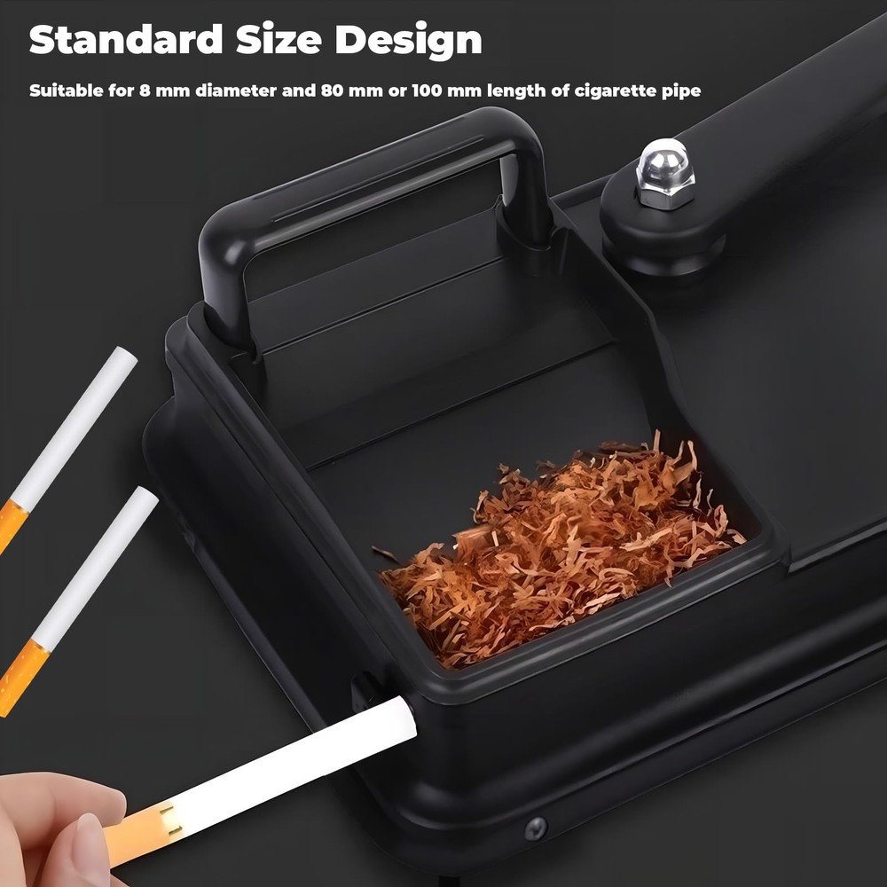 Cigarette Rolling Machine, Manual Cigarette Roller Cigarette Tobacco Injector...