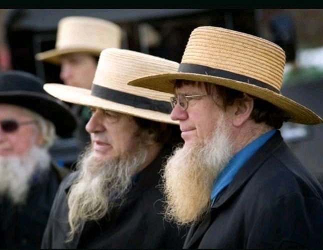 Authentic Amish Made Straw Shade Hat Field Hat Men's Medium